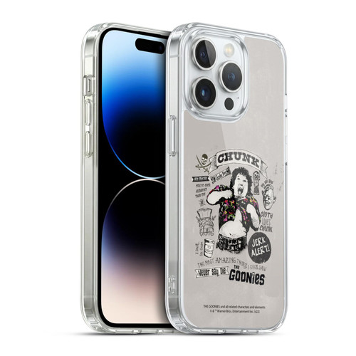 The Goonies Graphics Character Art Soft Gel Case for Apple iPhone 14 Pro