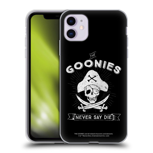 The Goonies Graphics Logo Soft Gel Case for Apple iPhone 11