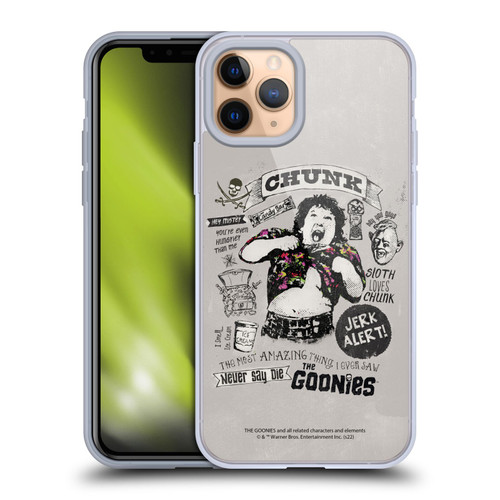 The Goonies Graphics Character Art Soft Gel Case for Apple iPhone 11 Pro