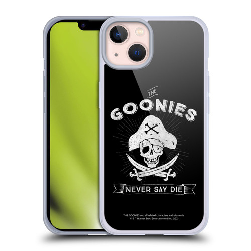 The Goonies Graphics Logo Soft Gel Case for Apple iPhone 13