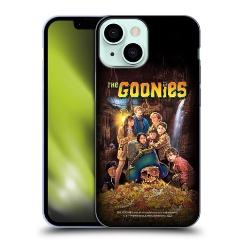 The Goonies Graphics Poster Soft Gel Case for Apple iPhone 13 Mini