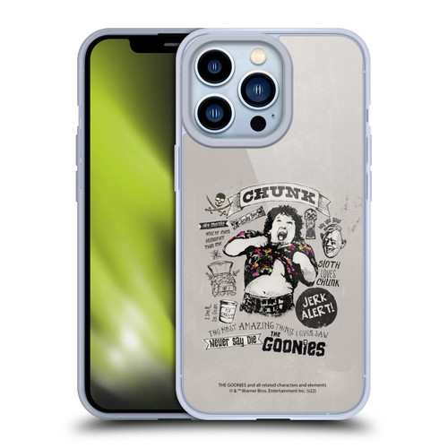 The Goonies Graphics Character Art Soft Gel Case for Apple iPhone 13 Pro