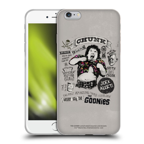 The Goonies Graphics Character Art Soft Gel Case for Apple iPhone 6 Plus / iPhone 6s Plus