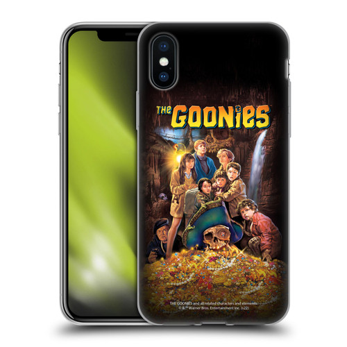The Goonies Graphics Poster Soft Gel Case for Apple iPhone X / iPhone XS
