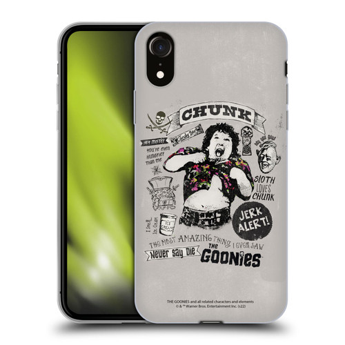 The Goonies Graphics Character Art Soft Gel Case for Apple iPhone XR