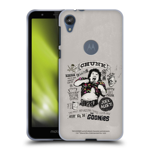 The Goonies Graphics Character Art Soft Gel Case for Motorola Moto E6