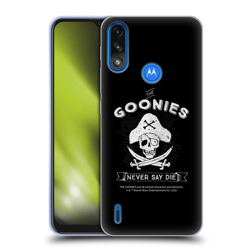 The Goonies Graphics Logo Soft Gel Case for Motorola Moto E7 Power / Moto E7i Power