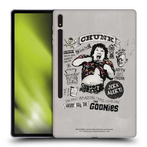 The Goonies Graphics Character Art Soft Gel Case for Samsung Galaxy Tab S8 Plus