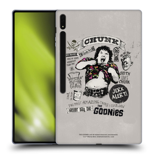 The Goonies Graphics Character Art Soft Gel Case for Samsung Galaxy Tab S8 Ultra