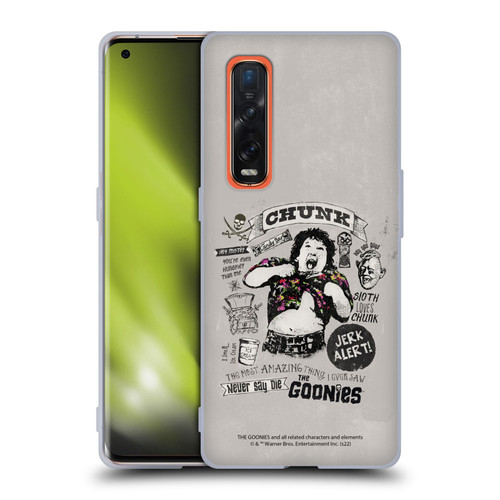 The Goonies Graphics Character Art Soft Gel Case for OPPO Find X2 Pro 5G