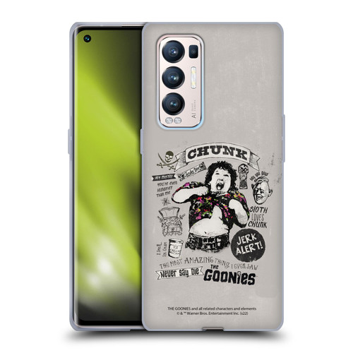 The Goonies Graphics Character Art Soft Gel Case for OPPO Find X3 Neo / Reno5 Pro+ 5G