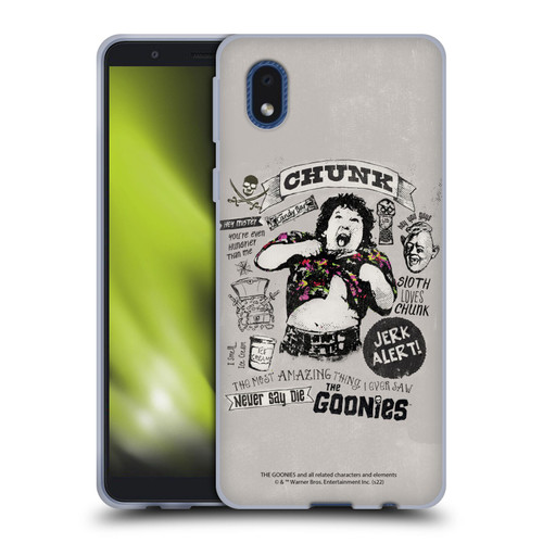 The Goonies Graphics Character Art Soft Gel Case for Samsung Galaxy A01 Core (2020)