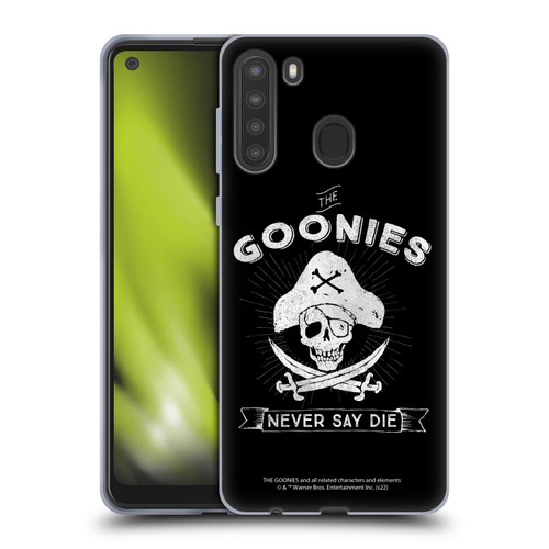 The Goonies Graphics Logo Soft Gel Case for Samsung Galaxy A21 (2020)