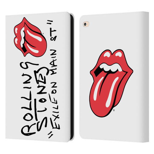 The Rolling Stones Albums Exile On Main St. Leather Book Wallet Case Cover For Apple iPad Air 2 (2014)