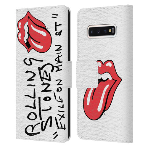 The Rolling Stones Albums Exile On Main St. Leather Book Wallet Case Cover For Samsung Galaxy S10