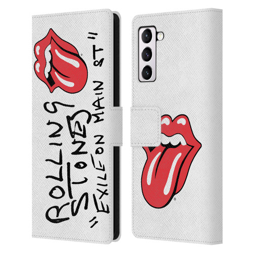 The Rolling Stones Albums Exile On Main St. Leather Book Wallet Case Cover For Samsung Galaxy S21+ 5G