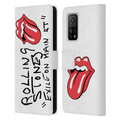 The Rolling Stones Albums Exile On Main St. Leather Book Wallet Case Cover For Xiaomi Mi 10T 5G