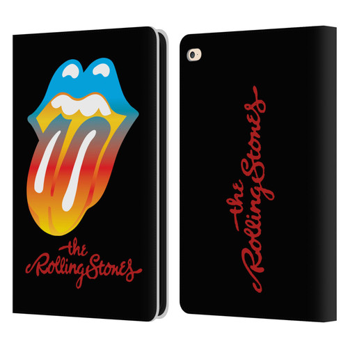 The Rolling Stones Graphics Rainbow Tongue Leather Book Wallet Case Cover For Apple iPad Air 2 (2014)