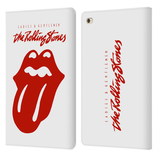 The Rolling Stones Graphics Ladies and Gentlemen Movie Leather Book Wallet Case Cover For Apple iPad mini 4