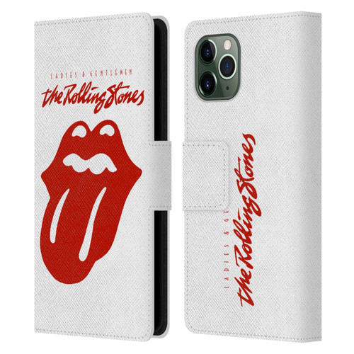 The Rolling Stones Graphics Ladies and Gentlemen Movie Leather Book Wallet Case Cover For Apple iPhone 11 Pro