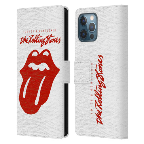 The Rolling Stones Graphics Ladies and Gentlemen Movie Leather Book Wallet Case Cover For Apple iPhone 12 Pro Max