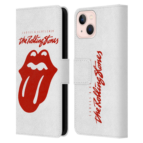 The Rolling Stones Graphics Ladies and Gentlemen Movie Leather Book Wallet Case Cover For Apple iPhone 13
