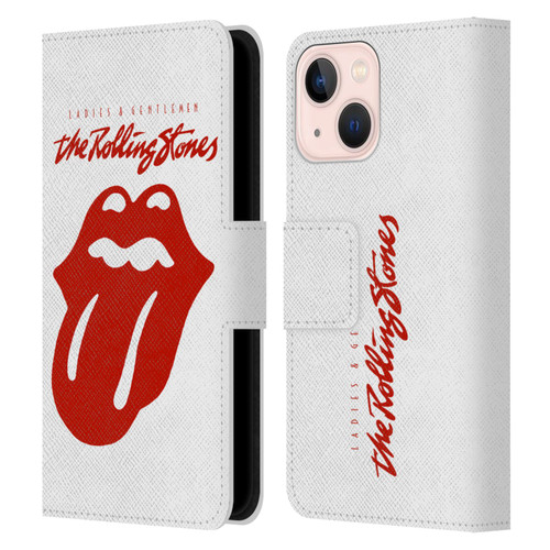 The Rolling Stones Graphics Ladies and Gentlemen Movie Leather Book Wallet Case Cover For Apple iPhone 13 Mini