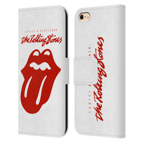The Rolling Stones Graphics Ladies and Gentlemen Movie Leather Book Wallet Case Cover For Apple iPhone 6 / iPhone 6s