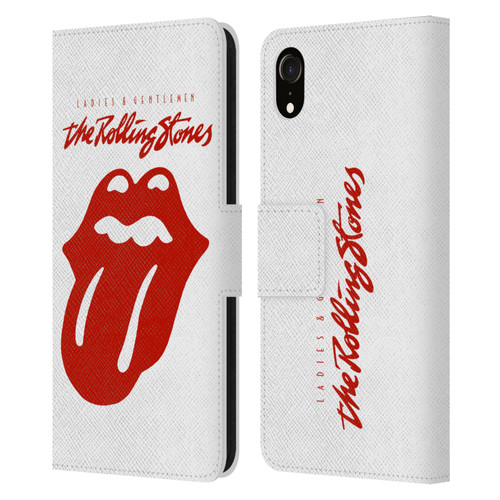 The Rolling Stones Graphics Ladies and Gentlemen Movie Leather Book Wallet Case Cover For Apple iPhone XR