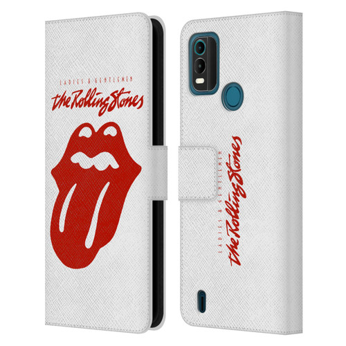 The Rolling Stones Graphics Ladies and Gentlemen Movie Leather Book Wallet Case Cover For Nokia G11 Plus