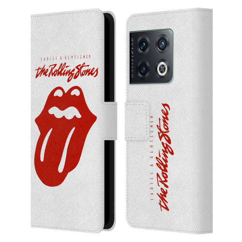 The Rolling Stones Graphics Ladies and Gentlemen Movie Leather Book Wallet Case Cover For OnePlus 10 Pro