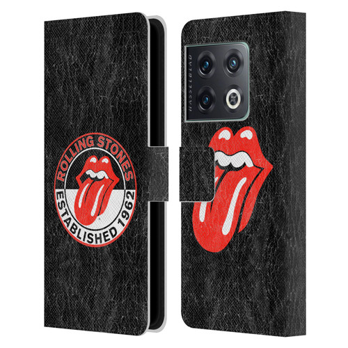 The Rolling Stones Graphics Established 1962 Leather Book Wallet Case Cover For OnePlus 10 Pro