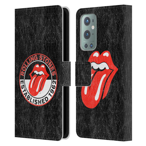 The Rolling Stones Graphics Established 1962 Leather Book Wallet Case Cover For OnePlus 9