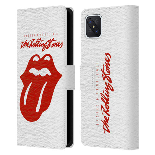 The Rolling Stones Graphics Ladies and Gentlemen Movie Leather Book Wallet Case Cover For OPPO Reno4 Z 5G