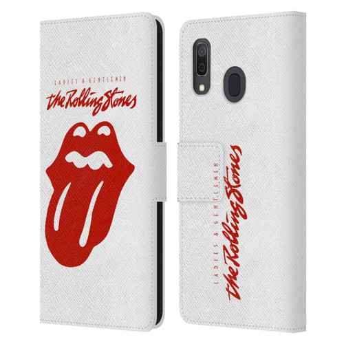 The Rolling Stones Graphics Ladies and Gentlemen Movie Leather Book Wallet Case Cover For Samsung Galaxy A33 5G (2022)