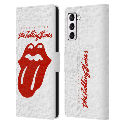 The Rolling Stones Graphics Ladies and Gentlemen Movie Leather Book Wallet Case Cover For Samsung Galaxy S21+ 5G