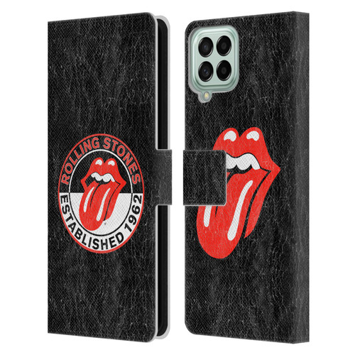 The Rolling Stones Graphics Established 1962 Leather Book Wallet Case Cover For Samsung Galaxy M33 (2022)