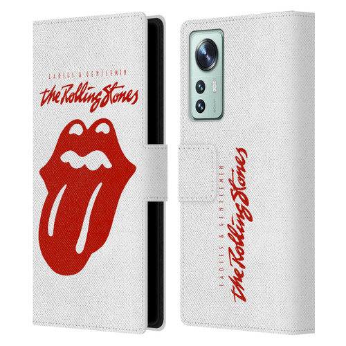 The Rolling Stones Graphics Ladies and Gentlemen Movie Leather Book Wallet Case Cover For Xiaomi 12