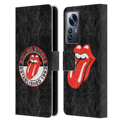 The Rolling Stones Graphics Established 1962 Leather Book Wallet Case Cover For Xiaomi 12 Pro