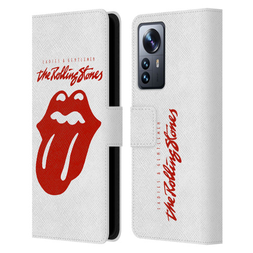 The Rolling Stones Graphics Ladies and Gentlemen Movie Leather Book Wallet Case Cover For Xiaomi 12 Pro