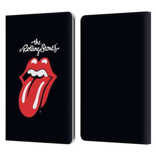 The Rolling Stones Key Art Tongue Classic Leather Book Wallet Case Cover For Amazon Kindle Paperwhite 1 / 2 / 3