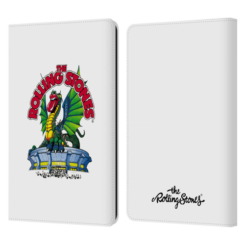 The Rolling Stones Key Art Dragon Leather Book Wallet Case Cover For Amazon Kindle Paperwhite 1 / 2 / 3