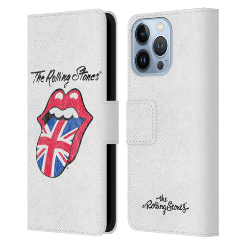 The Rolling Stones Key Art Uk Tongue Leather Book Wallet Case Cover For Apple iPhone 13 Pro
