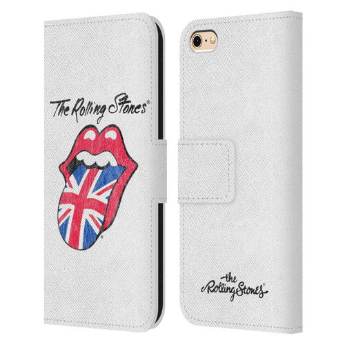The Rolling Stones Key Art Uk Tongue Leather Book Wallet Case Cover For Apple iPhone 6 / iPhone 6s