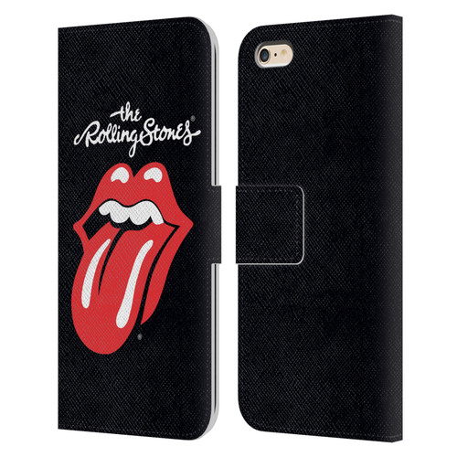 The Rolling Stones Key Art Tongue Classic Leather Book Wallet Case Cover For Apple iPhone 6 Plus / iPhone 6s Plus