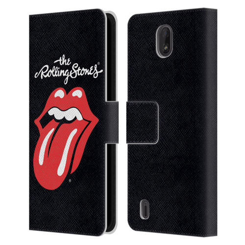 The Rolling Stones Key Art Tongue Classic Leather Book Wallet Case Cover For Nokia C01 Plus/C1 2nd Edition