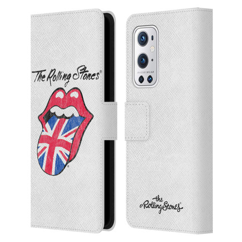 The Rolling Stones Key Art Uk Tongue Leather Book Wallet Case Cover For OnePlus 9 Pro