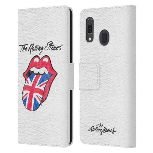 The Rolling Stones Key Art Uk Tongue Leather Book Wallet Case Cover For Samsung Galaxy A33 5G (2022)
