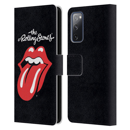 The Rolling Stones Key Art Tongue Classic Leather Book Wallet Case Cover For Samsung Galaxy S20 FE / 5G