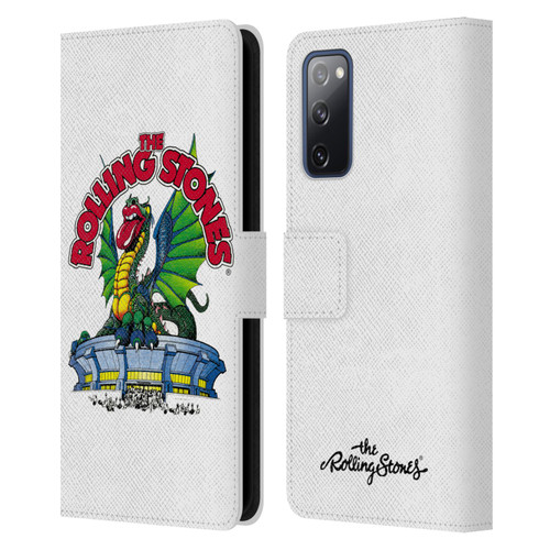The Rolling Stones Key Art Dragon Leather Book Wallet Case Cover For Samsung Galaxy S20 FE / 5G